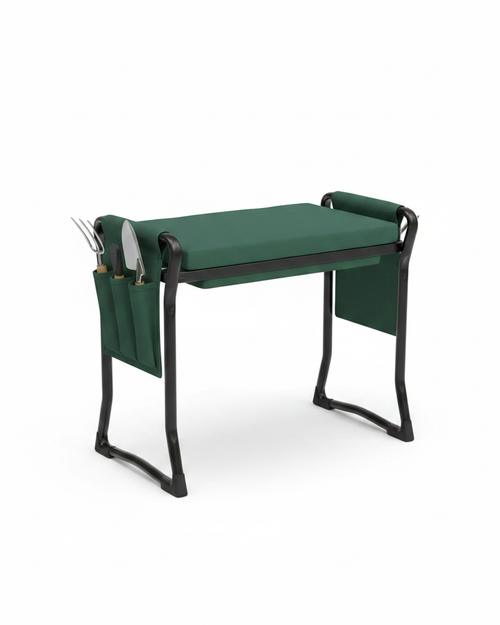 Garden Kneeler and Seat with Tool Pouches