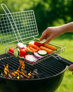 rotating-stainless-steel-bbq-grilling-basket